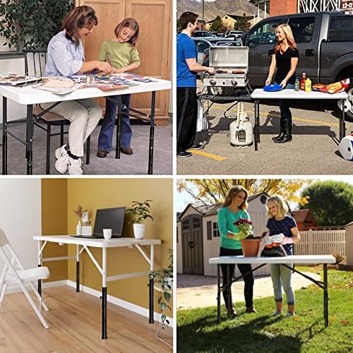 Table Leg Extenders for Folding Tables, Folding Table Legs Extensions for Str...
