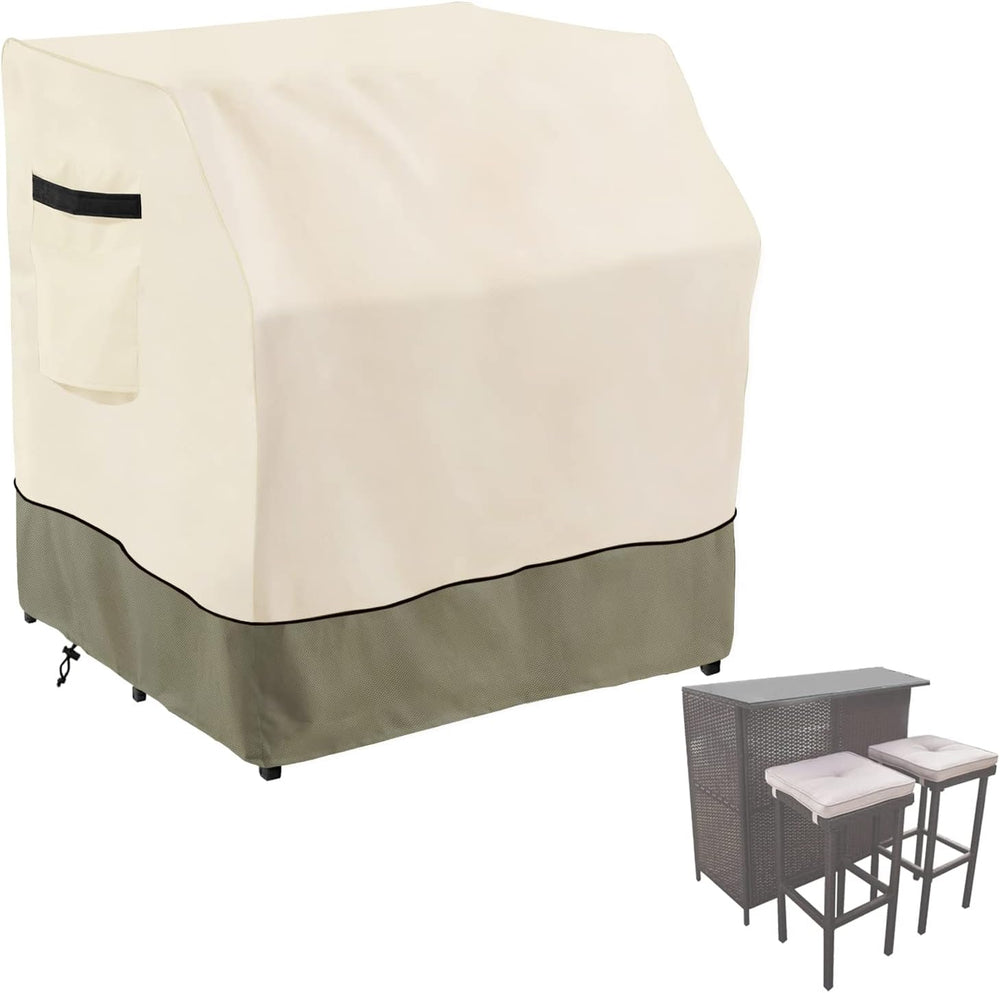 Bitubi 41 Inch Outdoor Bar Set Cover 600D Oxford Cloth Heavy Duty Waterproof ...