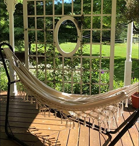 Hammock Brazilian Double Hammocks Soft Comfortable Fabric Cotton Canvas