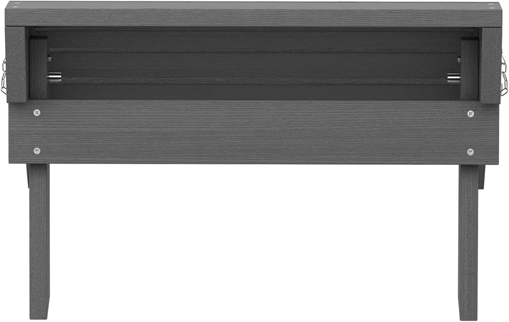 SERWALL Folding Adirondack Ottoman for Adirondack Chair, No-Assembly Weather ...