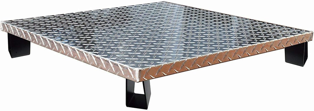 Deck Defender & Grass Guard - Fire Pit Base & Heat Shield - Polished ...