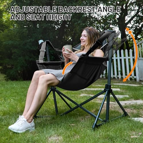 TIMBER RIDGE Hammock Camping Chair, Oversized Swinging Chair, 400lbs Load