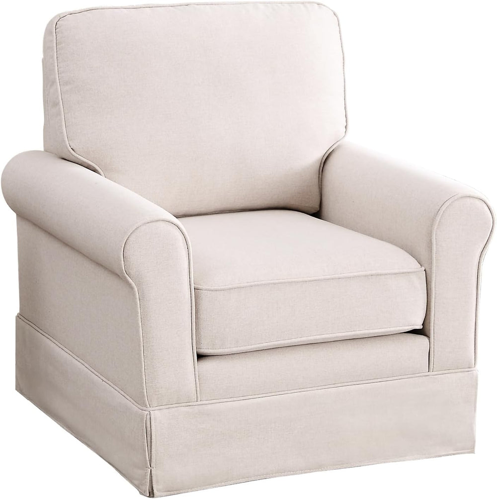 INZOY Swivel Accent Chair Set of 2 Mid Century Modern Chair, Comfy Swivel Bar...