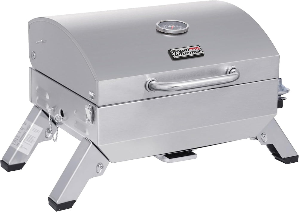 Royal Gourmet GT1001 S/S Portable Propane Gas Grill with Folding Legs
