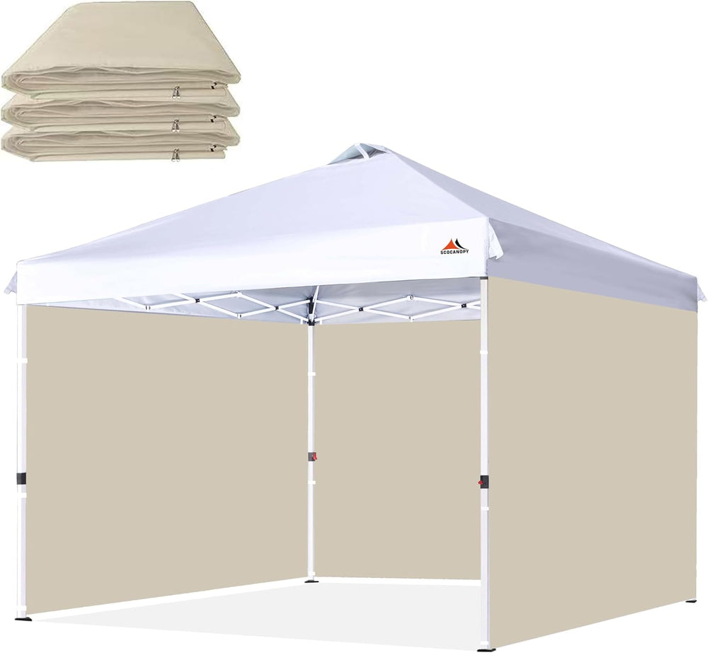 SCOCANOPY SunWall for 12x12 Pop Up Canopy Frame, 3 Pack SideWall Only (12X12,...