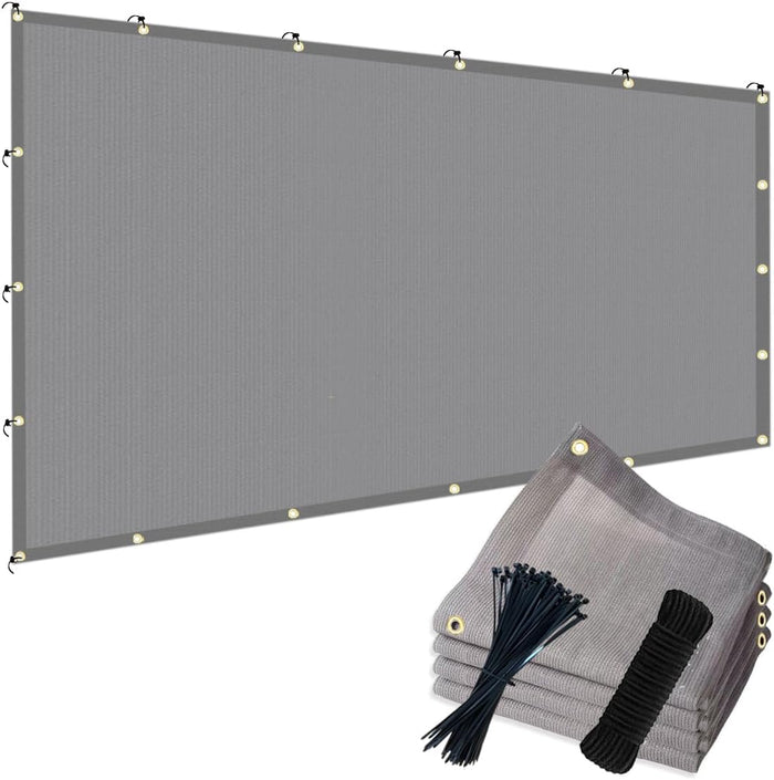POYEE 90% Sun Shade Cloth, 12x12ft Pergola Shade Cover with Grommets