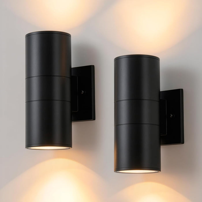 Outdoor Wall Lights,Up and Down Waterproof Exterior Wall Sconces