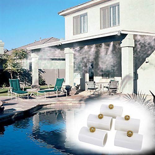 CozyCabin 1/2 inch PVC Splitter With Brass Mist Nozzle (Pack of 20)