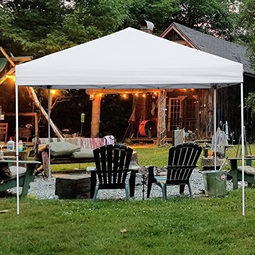 ZENY 10x10 Pop Up Canopy Tent Easy Set-up Outdoor Patio Canopy Adjustable Str...