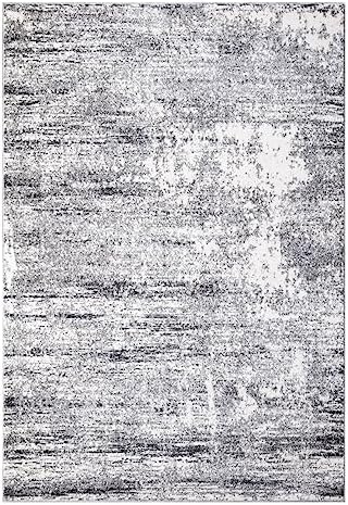 Keen Home Design Abstract Non-Shedding Area Rug, Soft Thick Pile, 5x8