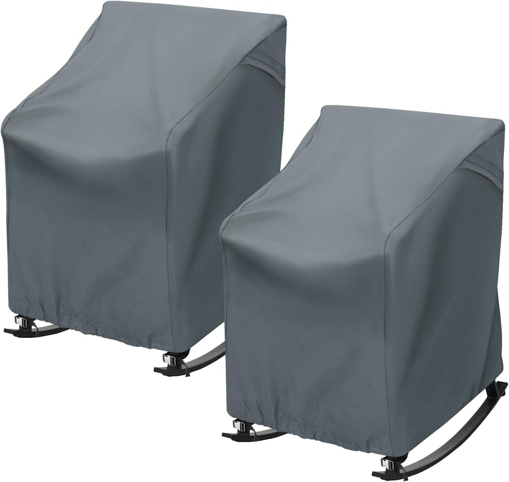 2 Pack Patio Chair Covers Waterproof Outdoor Rocker Chair Cover