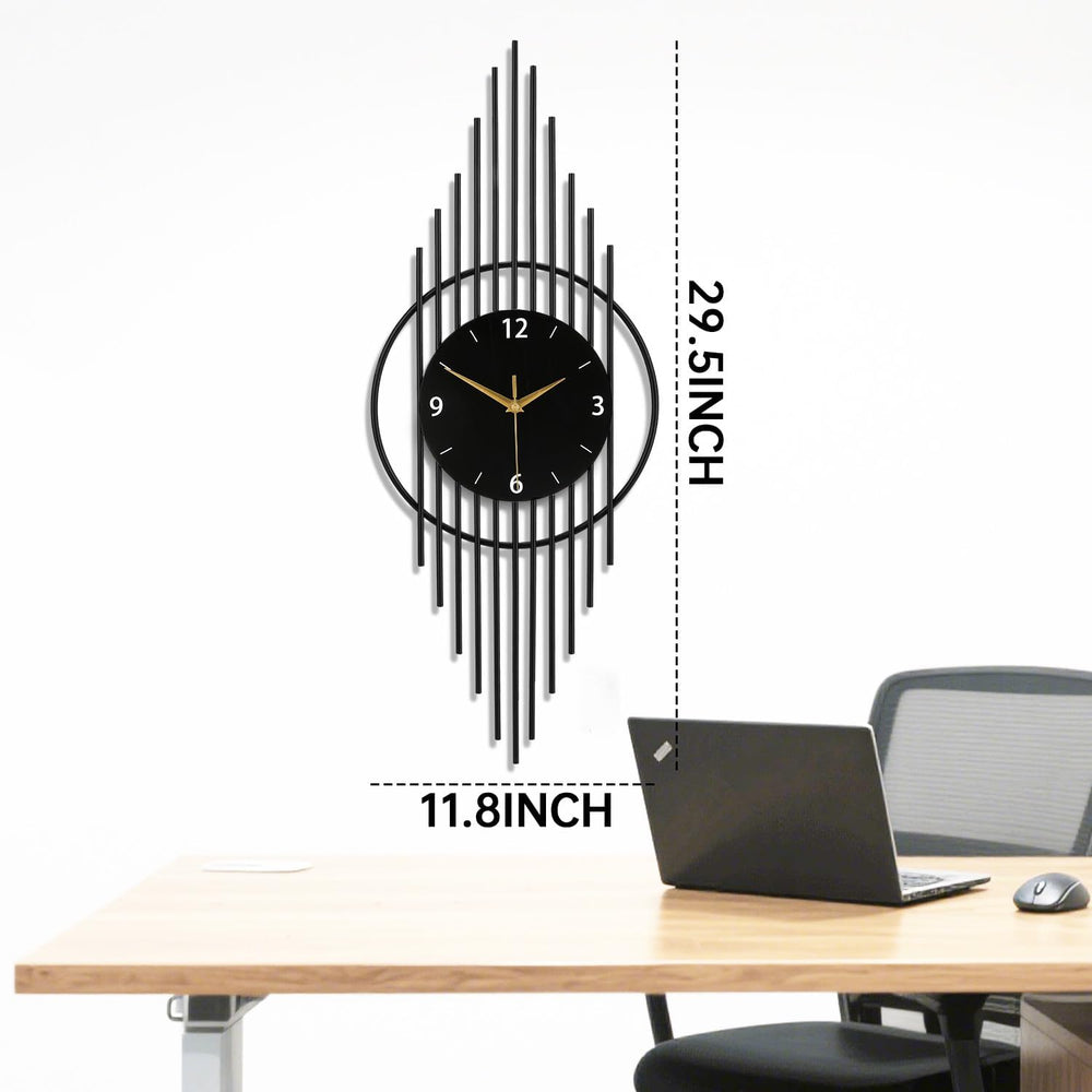 SIN&MI Wall Clock,Decorative Wall Clocks with Silent Quality Quartz Clock...