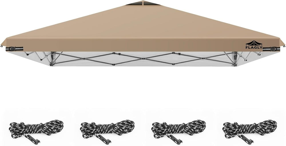 10x10ft Replacement Canopy Top with Air Vent, Waterproof & UV Protection ...