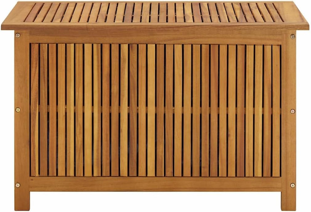 vidaXL Garden Storage Box 35.4"x19.7"x22.8" Solid Wood Acacia