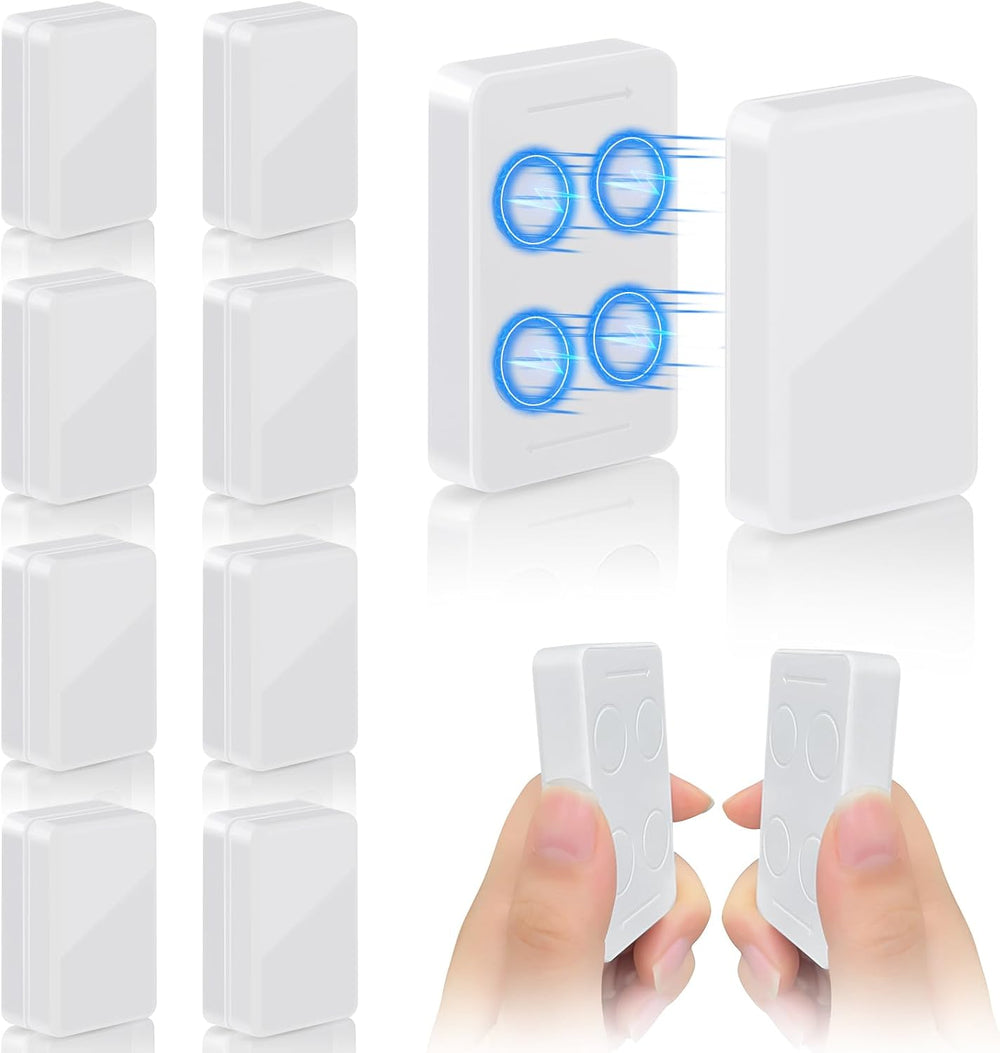 16PCS 52 oz Heavy Duty Outdoor Curtain Weights, Waterproof Magnets, White