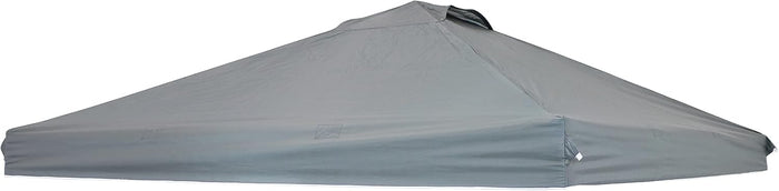 Sunnydaze 10 x 10 Foot Premium Pop-Up Canopy Shade with Vent - Gray
