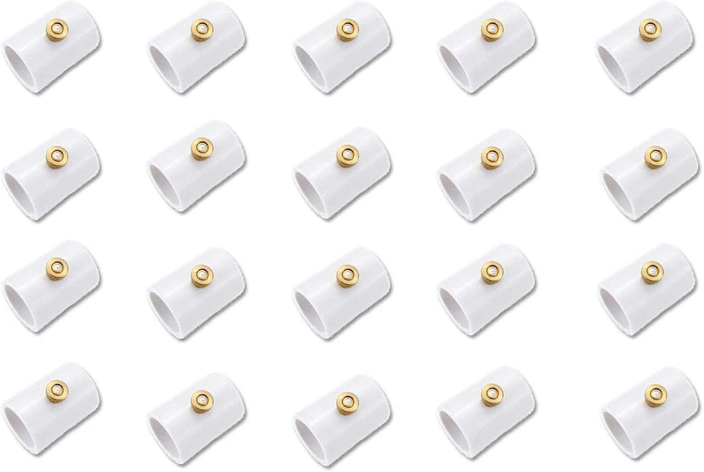 CozyCabin 1/2 inch PVC Splitter With Brass Mist Nozzle (Pack of 20)
