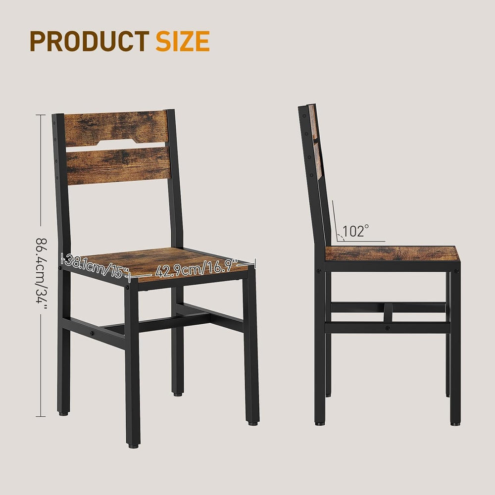 RALGEND Dining Chairs Set of 4, Kitchen Chairs, Dining Room Chairs