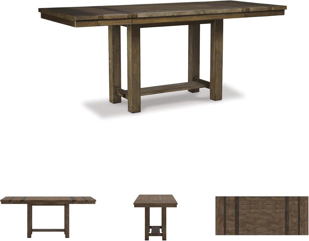 Signature Design by Ashley Moriville Counter Height Dining Extension Table