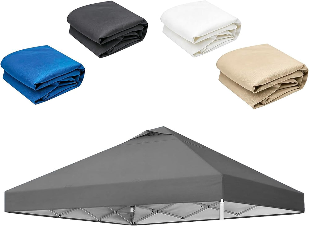 10x10ft Replacement Canopy Top with Air Vent— Instant Canopy Top Cover ONLY,C...