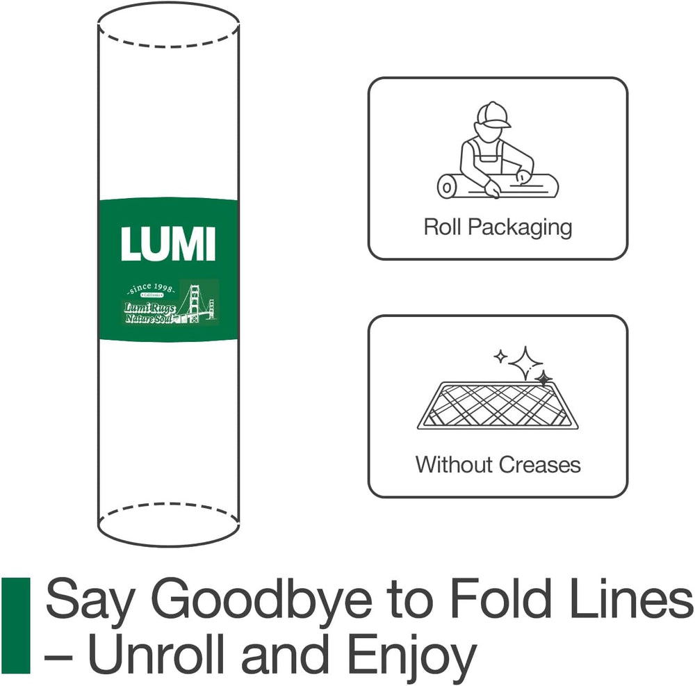LUMI Thin Indoor Door Mat 24''x36'', Traps Dirt and Moisture,...