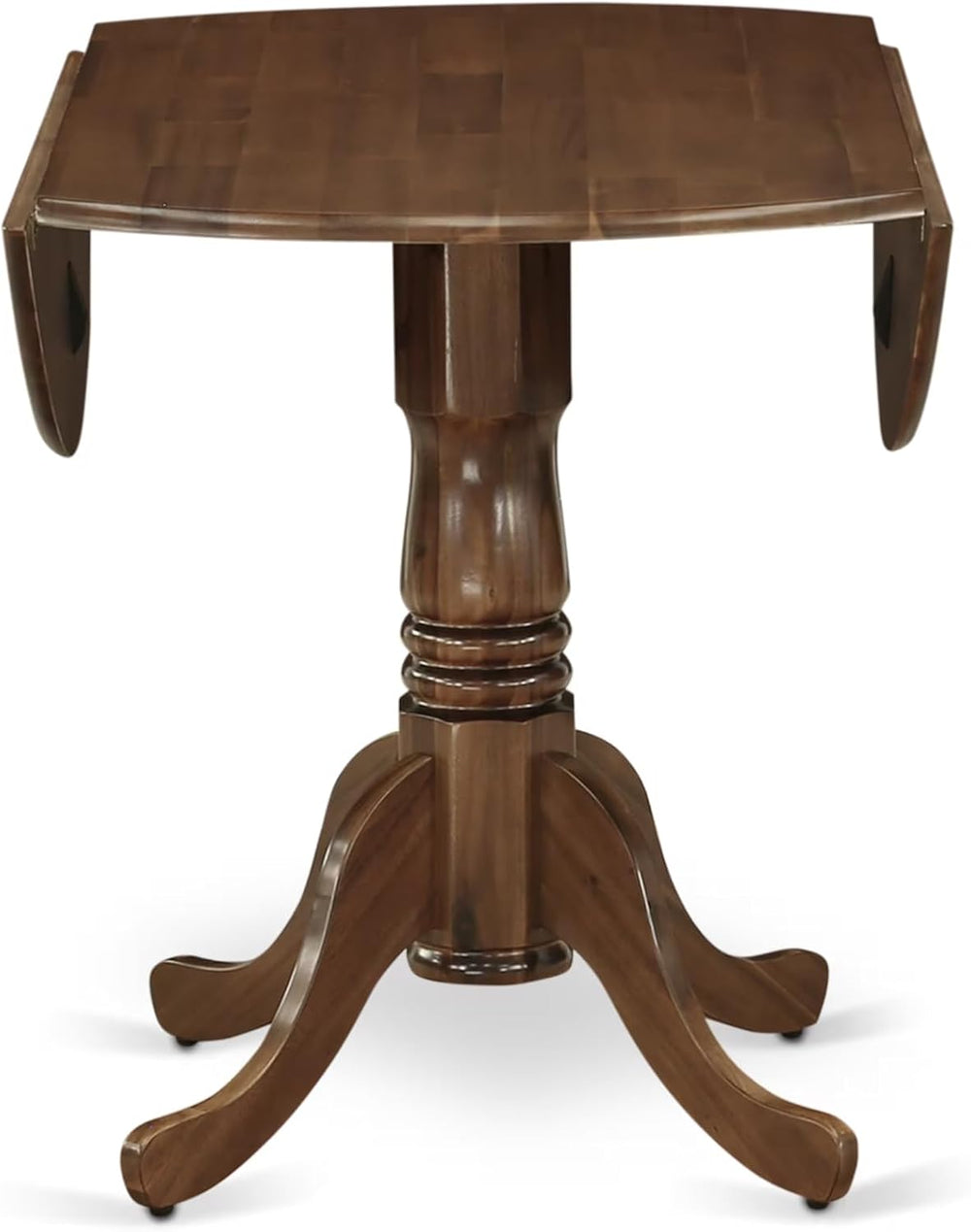 East West Furniture DLT-AWA-TP Dublin Dining Room Table - a Round Solid Wood ...
