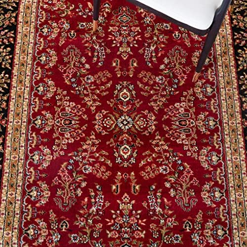 SAFAVIEH Area Rug 9x12 - Lyndhurst Collection - Large - Red & Black, Trad...
