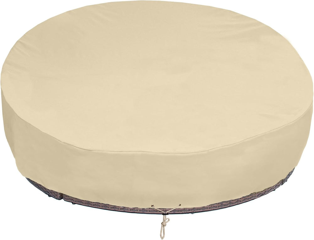 SunPatio Outdoor Daybed Cover Waterproof, 85"L × 88"W × 35"/16...