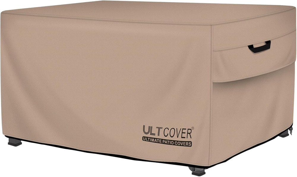 ULTCOVER Waterproof Rectangular Gas Fire Pit Table Cover 48x28 inch