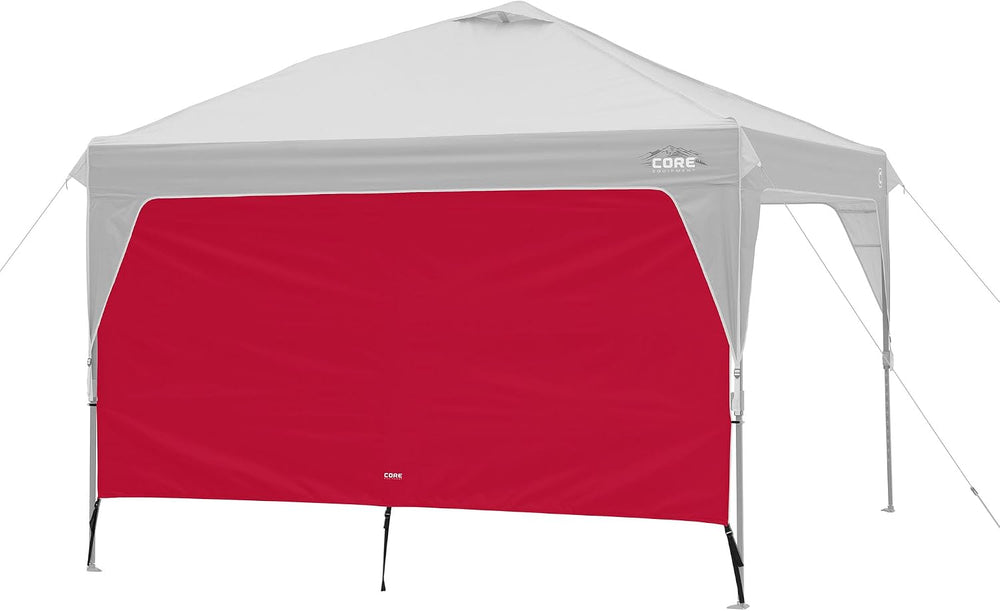 CORE Sunwall for Straight Leg Pop Up Canopy Tent – Fits 10x10 and 13x13 Canop...