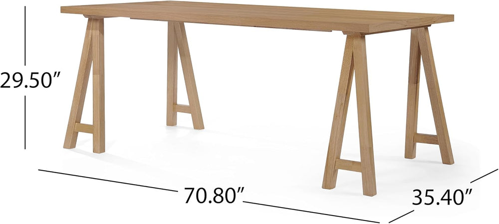 Christopher Knight Home Rachel Mid-Century Modern 7 Piece Dining Set with A-F...