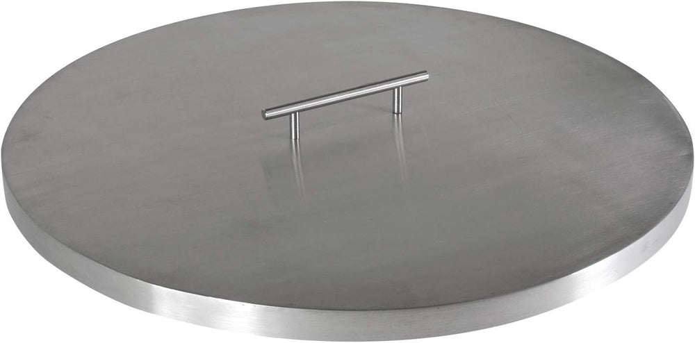 Celestial Fire Pit Cover for 19” Round Burner Pan (22" Actual Size), Sta...