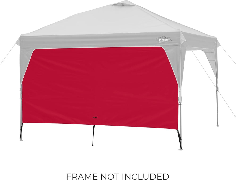 CORE Sunwall for Straight Leg Pop Up Canopy Tent – Fits 10x10 and 13x13 Canop...