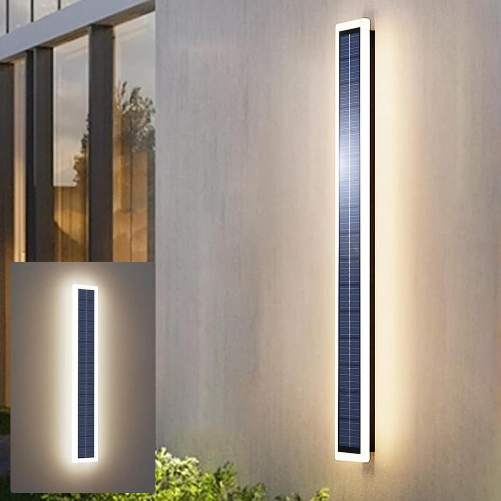 Solar Outdoor Wall Lights Waterproof LED 4500K Lighting for Porch