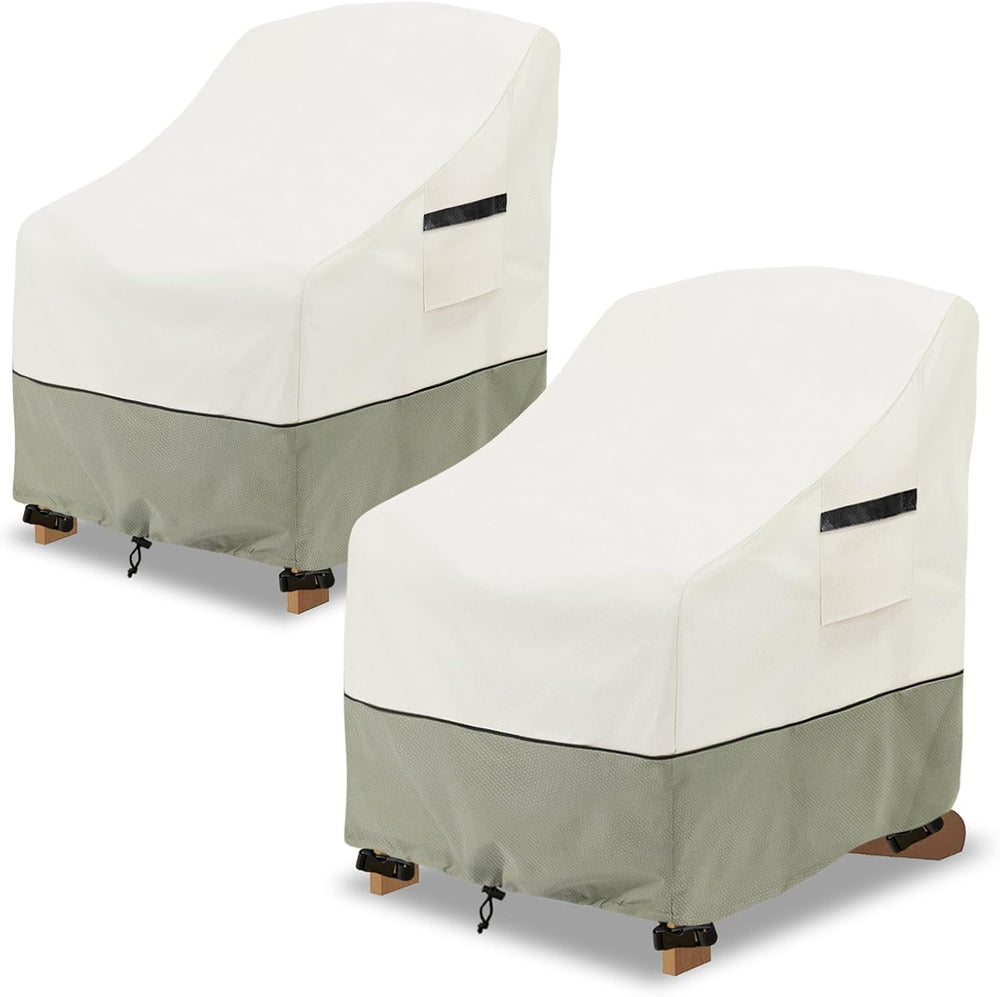 Patio Adirondack Chair Cover 2 Pack,Waterproof Heavy Duty Outdoor Chair Cover...