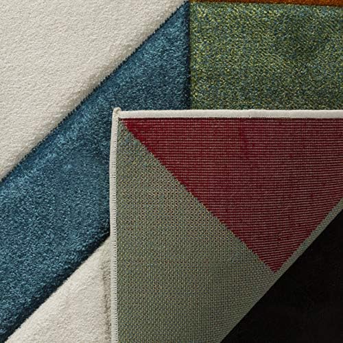 SAFAVIEH Hollywood Collection Accent Rug - 4' x 6', Ivory & Peaco...
