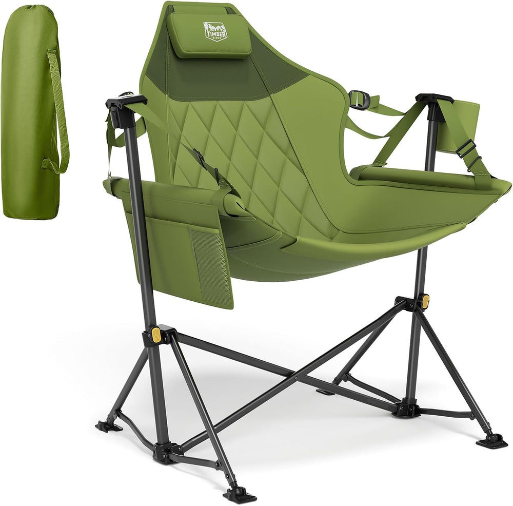 TIMBER RIDGE Hammock Camping Chair, Portable Oversized Swinging Camp Chairs