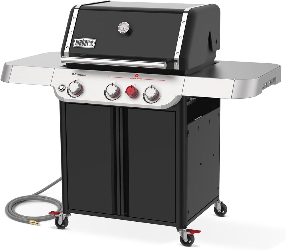 Weber® Genesis E-325 Gas Grill for Outdoor Cooking, Natural Gas, Black