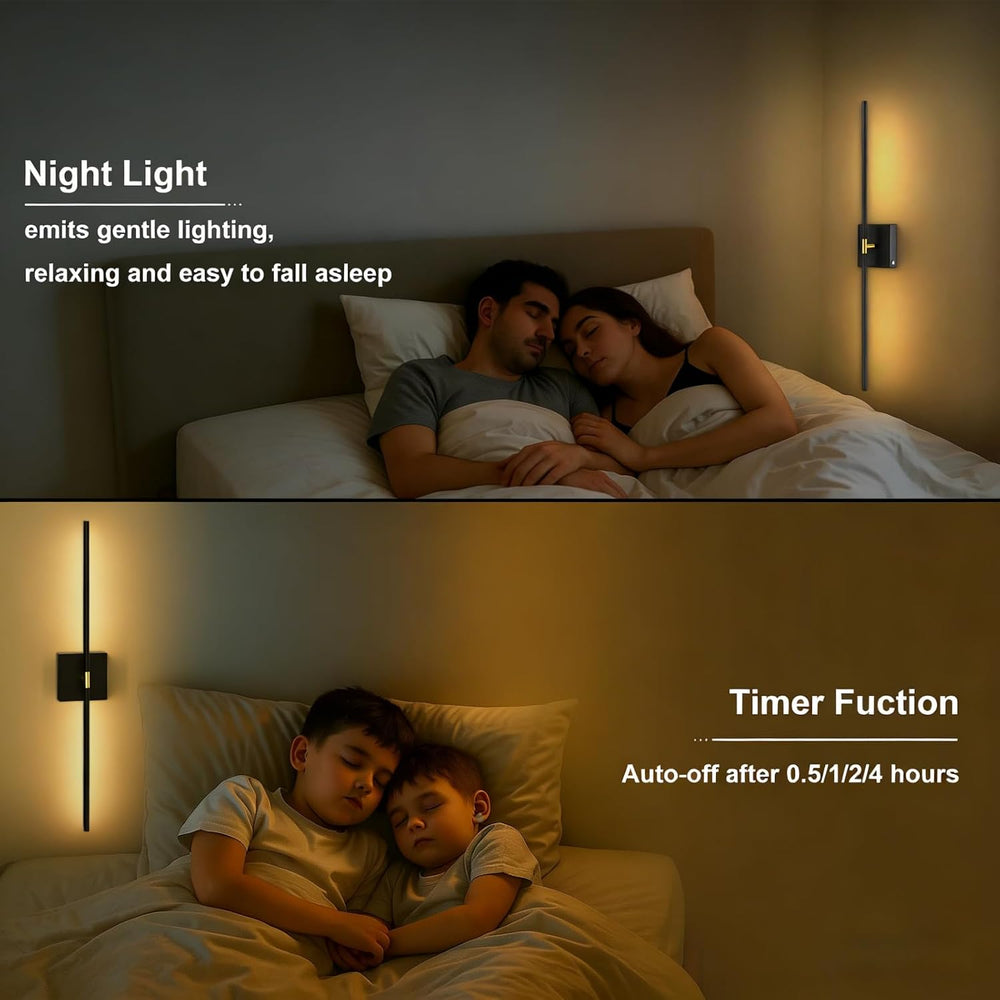 iThird Battery Operated Wall Sconces Set of 2: 10000mAh Rechargeable Wireless...