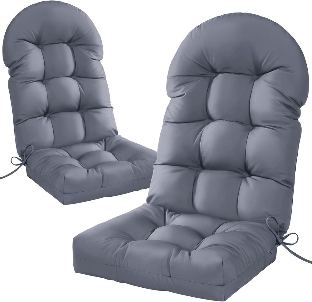 MAGIC ELEPHANT Adirondack Chair Cushion Set of 2, Memory Foam Outdoor Cushion...