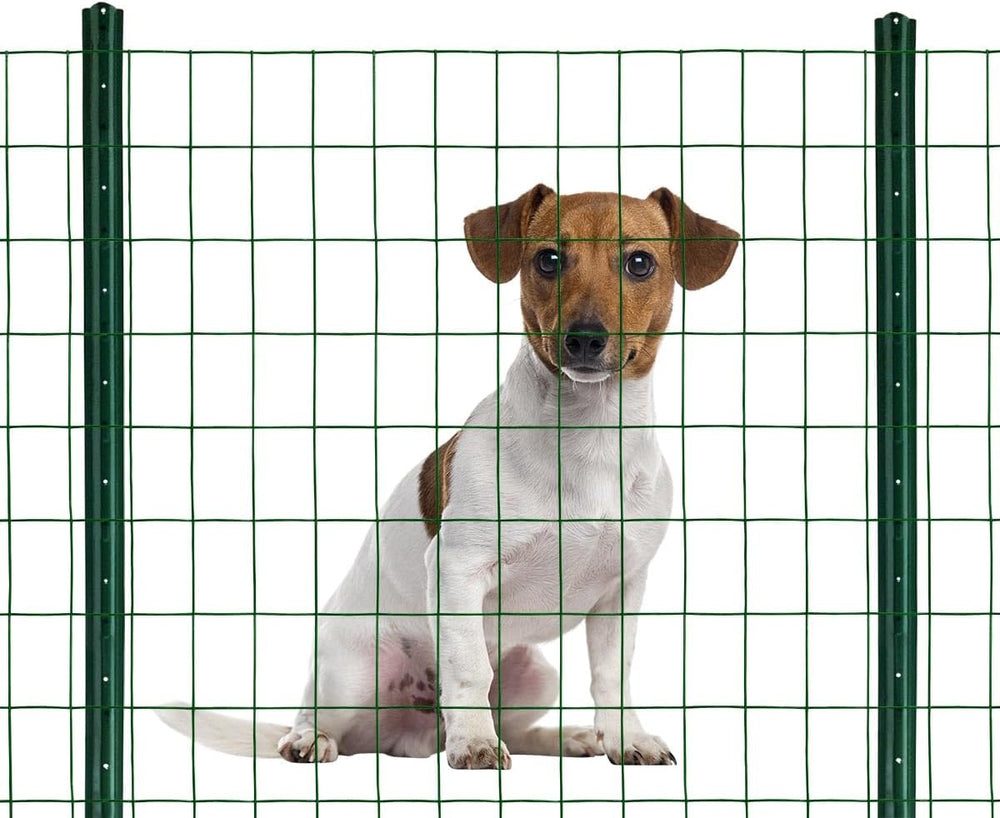 16GA PVC Green 24in x50ft-3in x 2in Welded Wire Mesh Garden Economy Fence