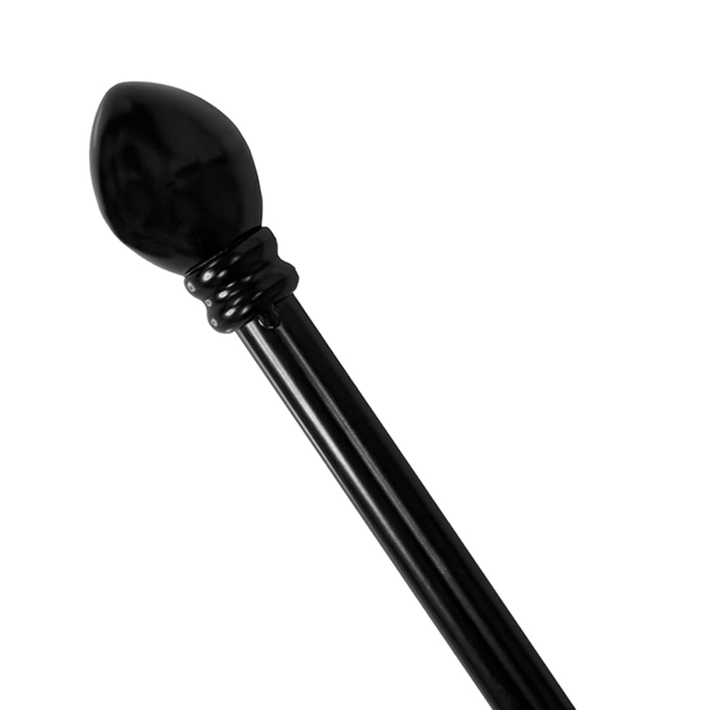 Bulk Buy of 12 Panacea 87102 Garden Fence Posts, Black, 37.5" H Each
