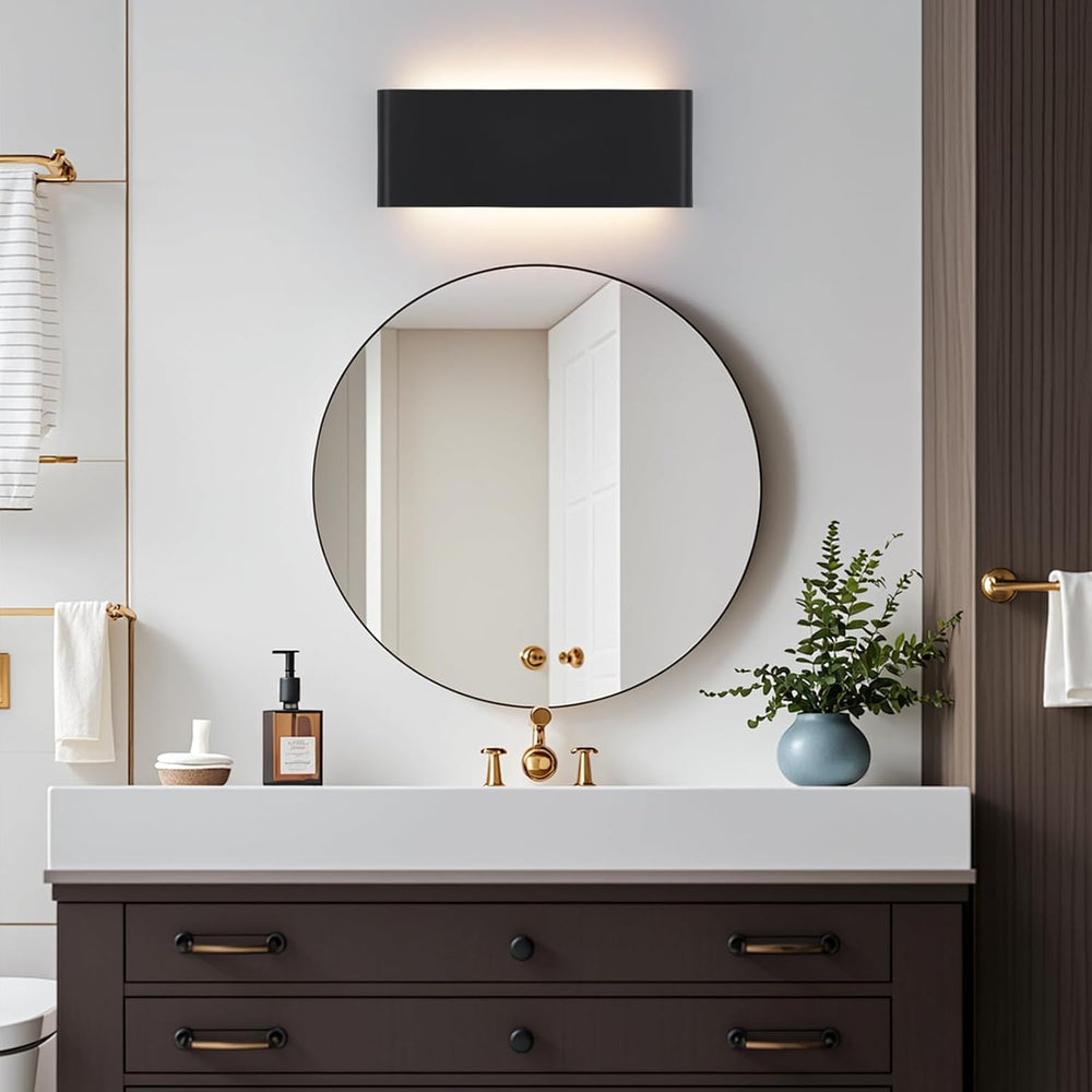 Mille Luckiole 11 Inch Hallway LED Wall Light,5-in-1 CCT 3000K/3500K4000K/500...