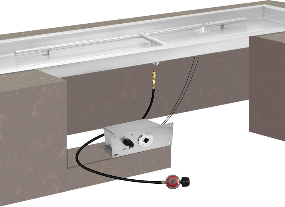 onlyfire All-in-One Propane Gas Fire Pit Ignition System Kit