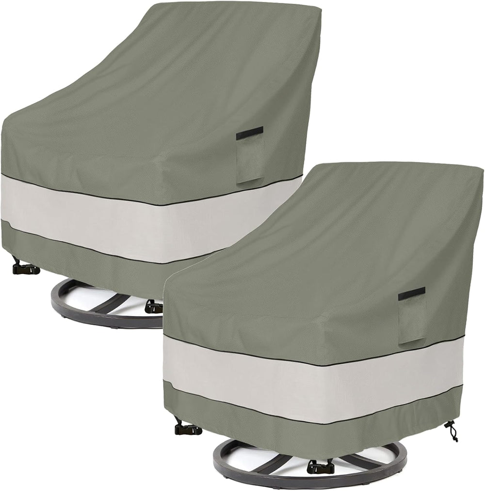 Patio Chair Covers Waterproof Patio Furniture Covers,27.5W x 32.5D x 38 H Inc...