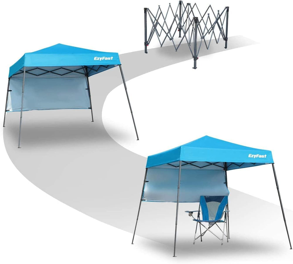 EzyFast Ultra Compact Backpack Canopy, Pop Up Shelter, Portable Sports Cabana...