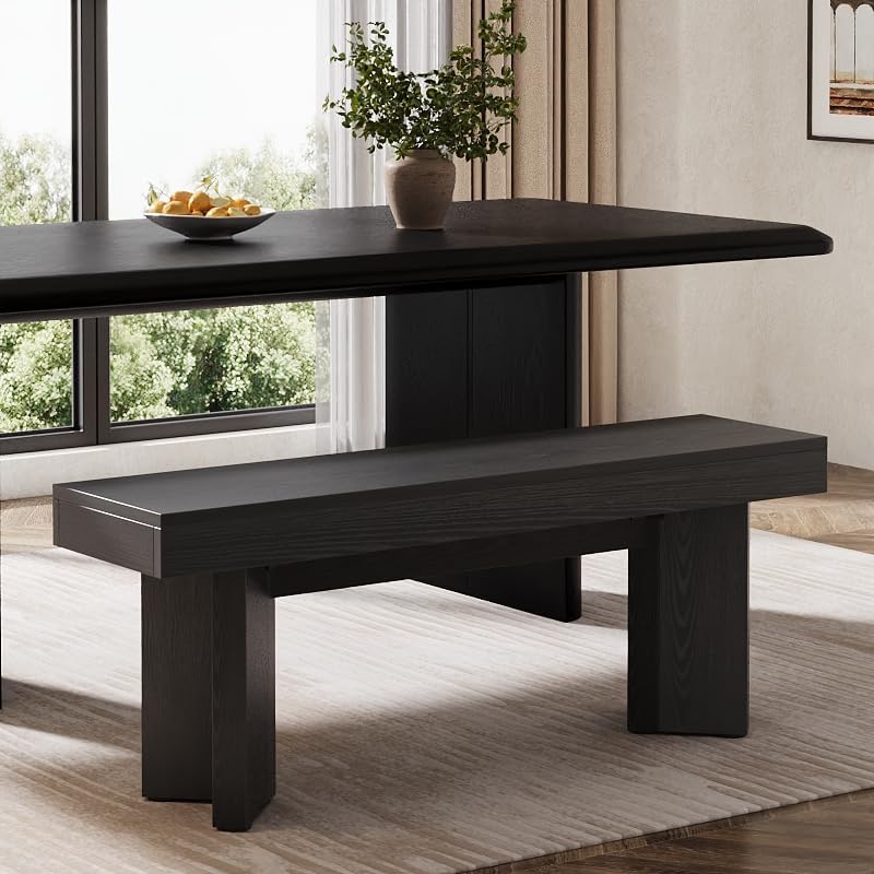 Tribesigns 47" Wooden Entryway Bench