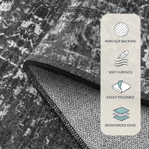 Lahome Margot Area Rugs 9x12 Living Room Soft Large Rugs for Bedroom, Boho Bl...