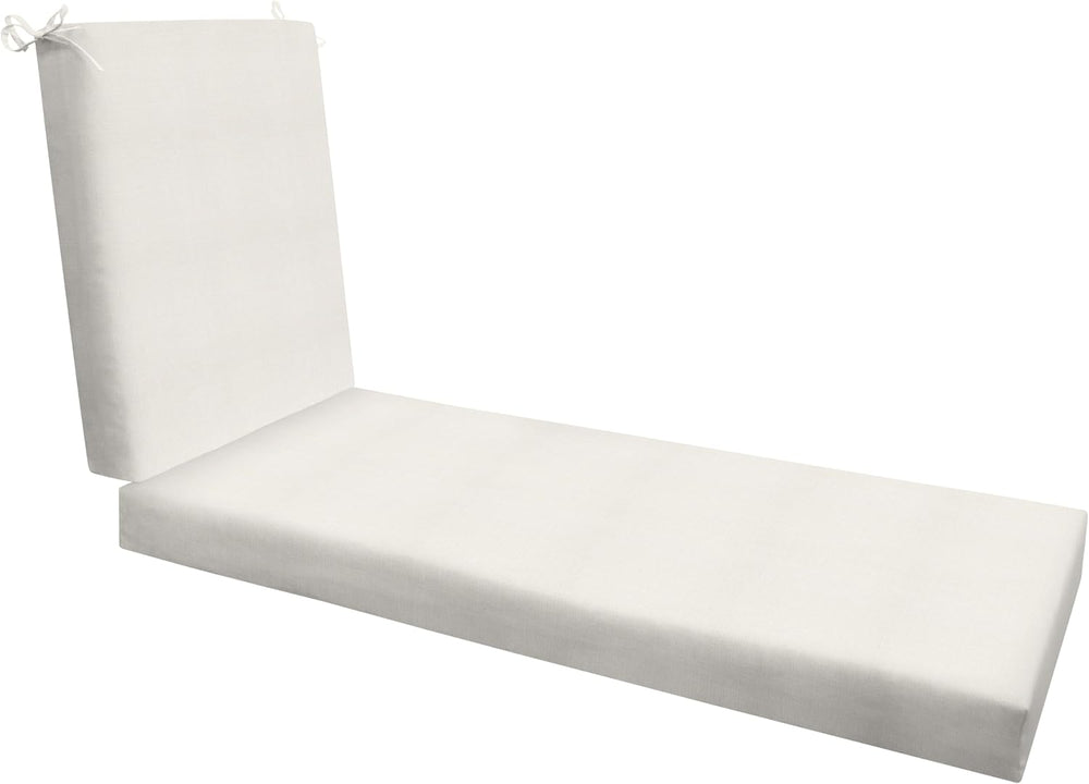 Honeycomb Outdoor Heritage Chaise Cushion for Patio Furniture, 21.5 x 70