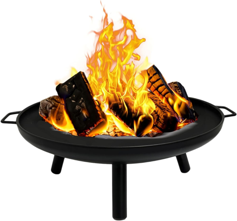 GasOne 23 in Outdoor– Wood Burning Fire Pit – Durable Alloy Steel Fire Pits f...